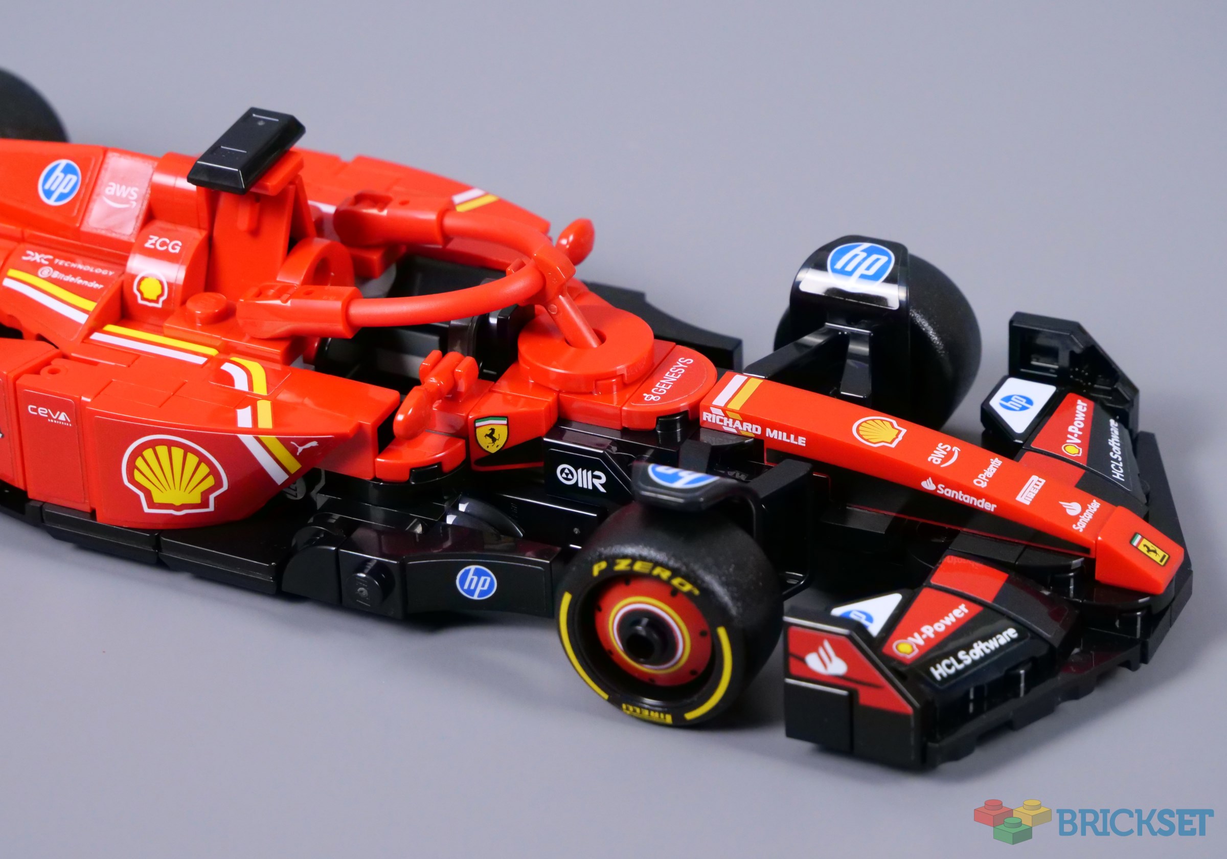 LEGO Speed Champions 77242 Ferrari SF-24 and 77243 Oracle